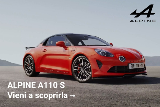 ALPINE A110 S L’essenza della sportività